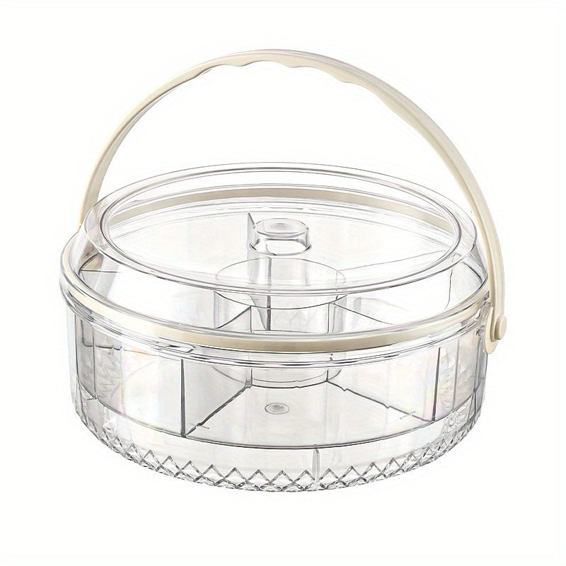 Portable Large Capacity Fruit Preservation Box Sealed Beverage Ice Bucket Outdoor Fruit Beer Champagne Cube of Ice Bucket Portable