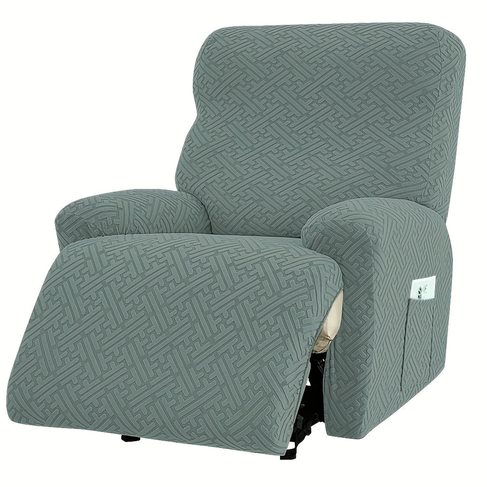1SEAT 2026 NEW Recliner Slipcovers, Four Seasons Stretch Recliner Slipcover with Pocket, Removable, Washable, And Soft Recliner SlipChair Cover Suitable for Living Room Sofa Cover Home Decor, Easter Decorations for Home, St Patricks Day.