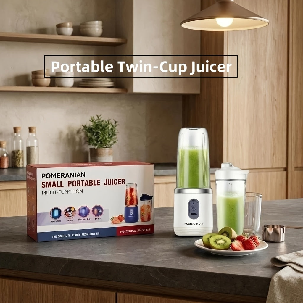A Compact Electric Blender for Juices, Coffee, Milkshakes, And Smoothies. It's Rechargeable And Easy to Carry, Perfect for Outdoor Activities And As A Camping Gift 1PCSsingle Cup Low Power/2pcs