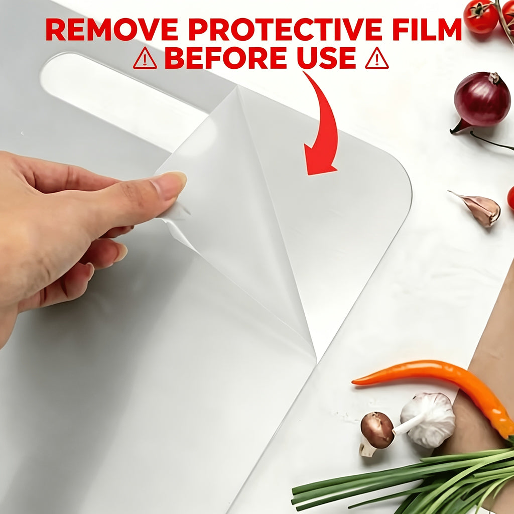 3pcs Premium Stainless Steel Cutting Board Set- Durable, Easy to Clean, Kitchen Ready, Space-Saving, Rust-Resistant, and BPA-Free, Safe for Food Preparation