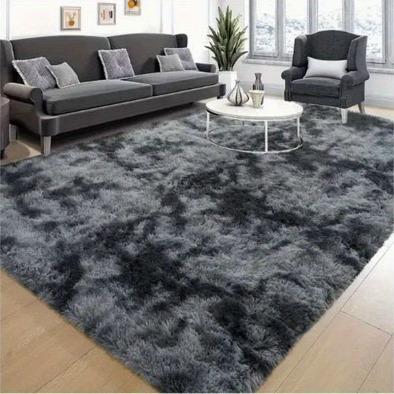 6 * 9 Ft Super Soft Fluffy Rug For Interior Modern Fluffy Area Rug, Living Room, Non-Slip, Machine Washable Plush Floor Rug For Living Room, Bedroom, Home Decor, Or Room Decor