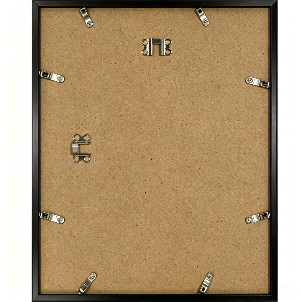 Black 10pcs 11x14 Picture Frame, Display Pictures 8x10 With Mat Or 11x14 Without, Multi Photo Frames Collage For Wall Display, Suitable For Displaying Photos