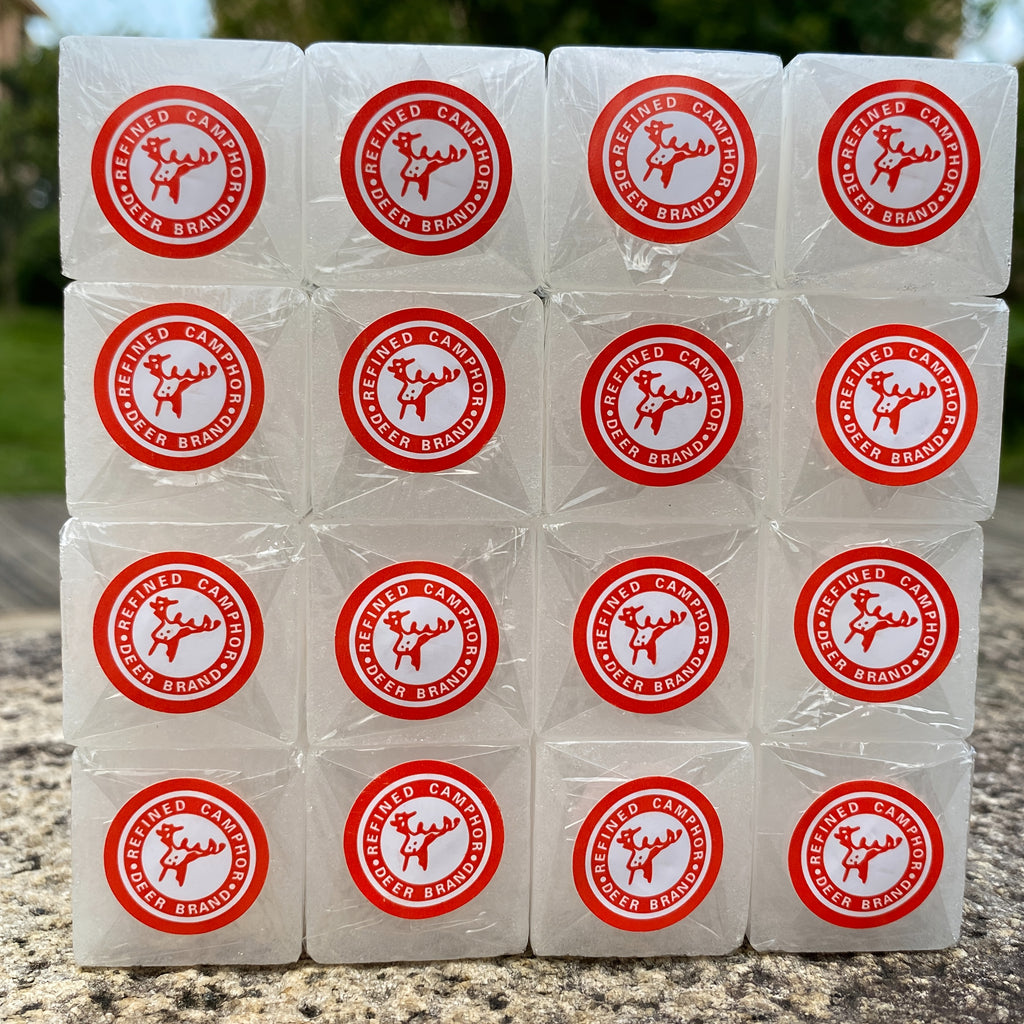 24Ps/112G ~ 64Ps/300G Camphor Block ~ Purify The Air ~ Meditation ~ Yoga Relaxation