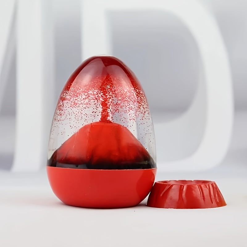 Creative Interactive Eggshell Volcano Ornament - Mini Eruption Sculpture & Stress-Relief Gift for Kids, Anniversary & Birthday | Home & Desk Decor