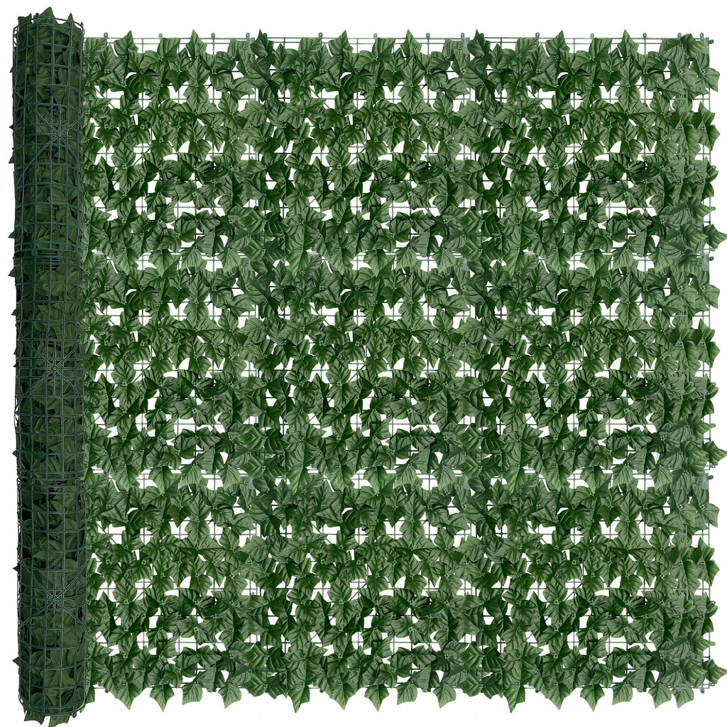 60X120in Artificial Ivy Privacy Fence Screen: Realistic UV-Anti Faux Ivy Hedge Panel, Indoor And Outdoor Decor for Patio, Garden, Balcony, And Fence Cover