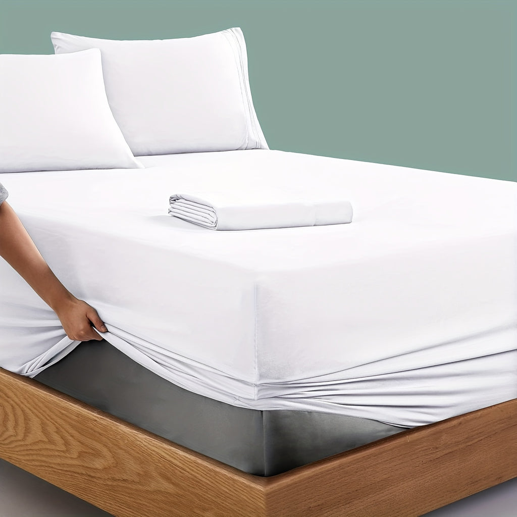 Extra Deep Pocket Queen Size Sheets Set - Hotel Luxury 2000 Thread Count Sheets & Pillowcases - Adults&Chi Bedding Set Up to 20inch Mattress - Bed Sheets 14-20inch Deep Pockets - 4pcs