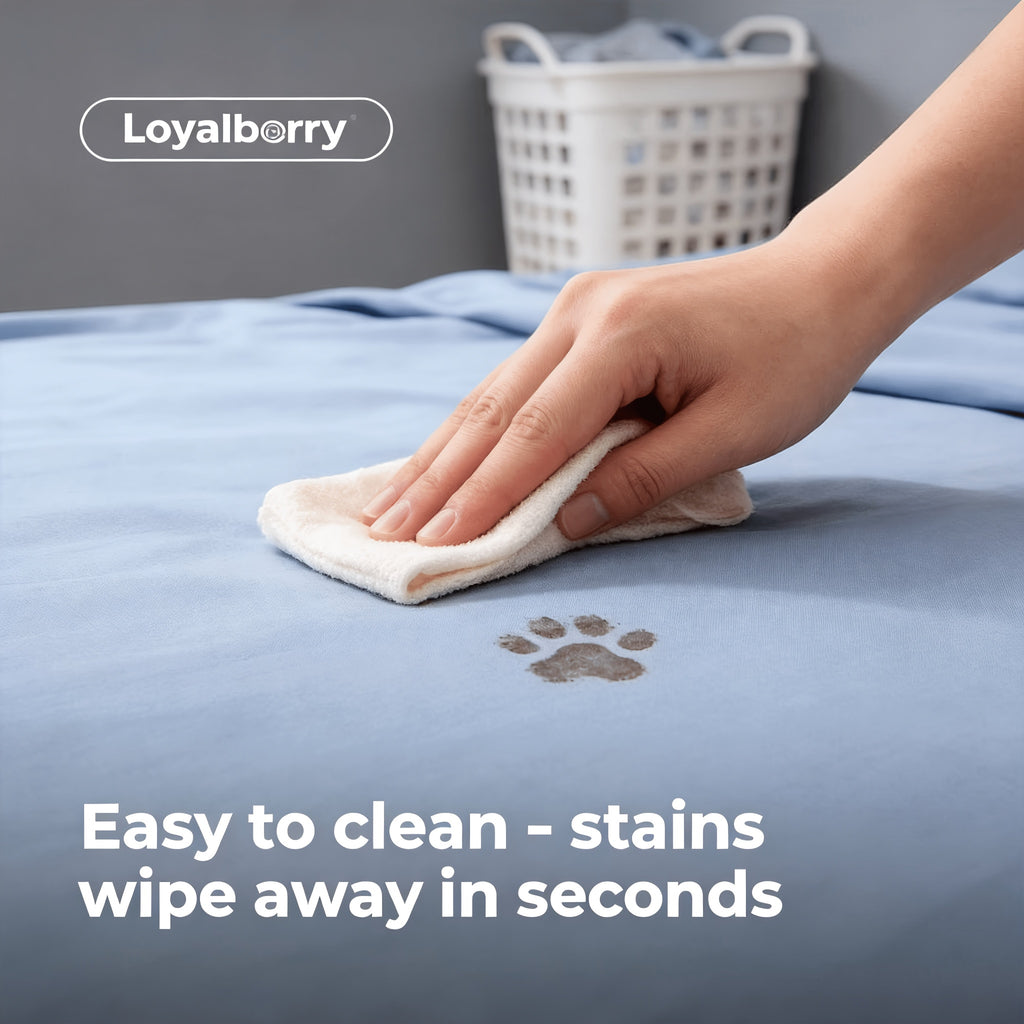 Machine Washable Cooling Sheet Set, 4-Piece Breathable Bedding with Extra Deep Pocket Fitted Sheet and Pillowcases in Twin Full Queen King California King