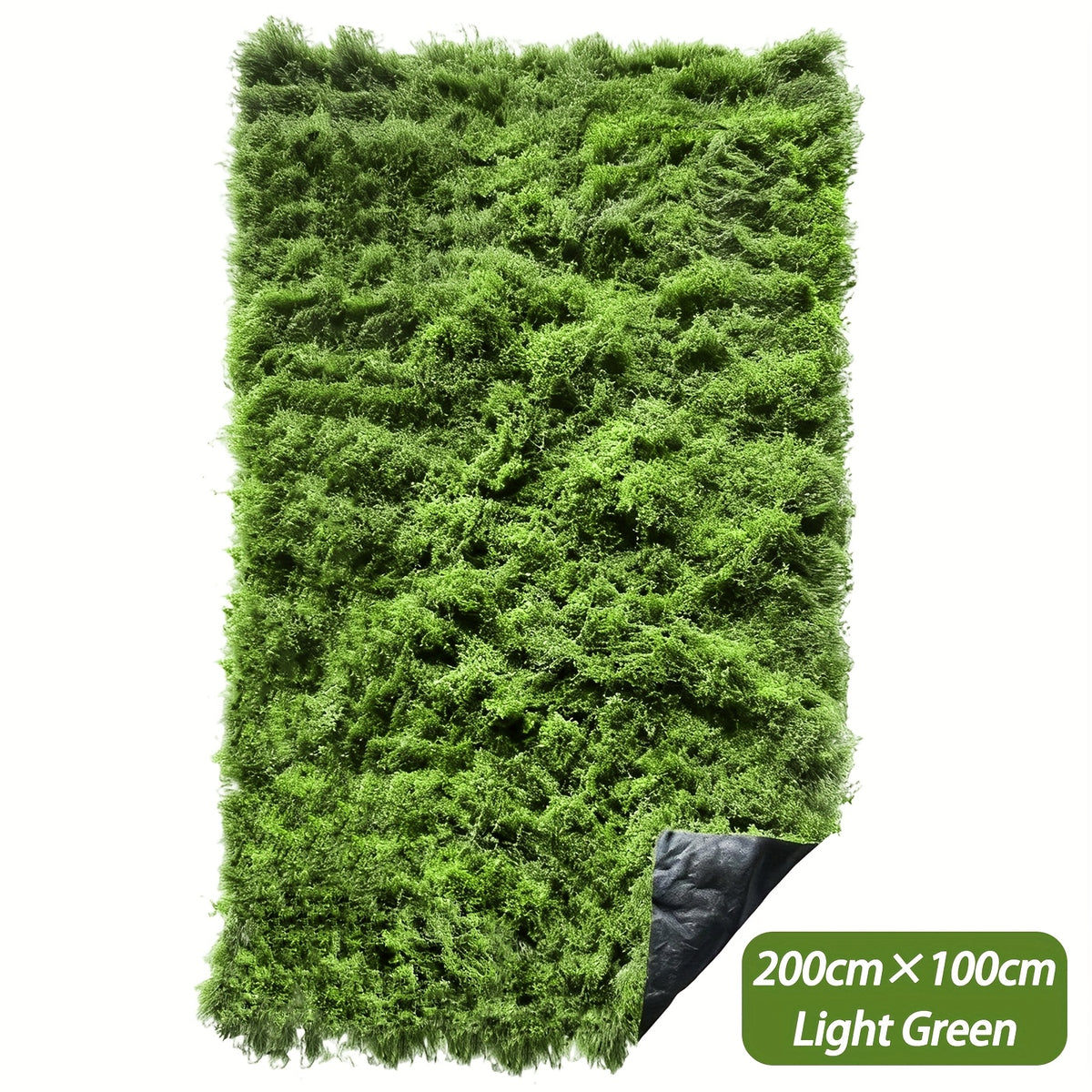 39.37X78.74inch/19.69X39.37inch Artificial Moss Blanket, Artificial Moss, Home Decoration Moss Mat, Easy to Cut, Suitable for Garden, Party, Christmas, Decoration, Fish Tank Landscape, Etc