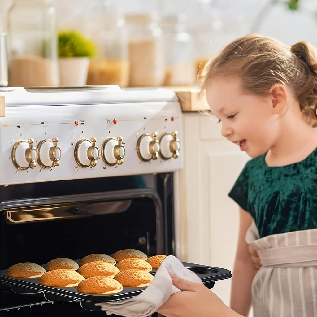 5/6/10pcs Non-Stick Bakeware Set, Baking Pan Set with Rack, Round Cake Pan, Square Cake Pan, Bread Pan, Muffin Pan, and Roasting Pan, Storage Rack, Bakeware Set, Dishwasher Safe, Easy to Clean, Oven Safe