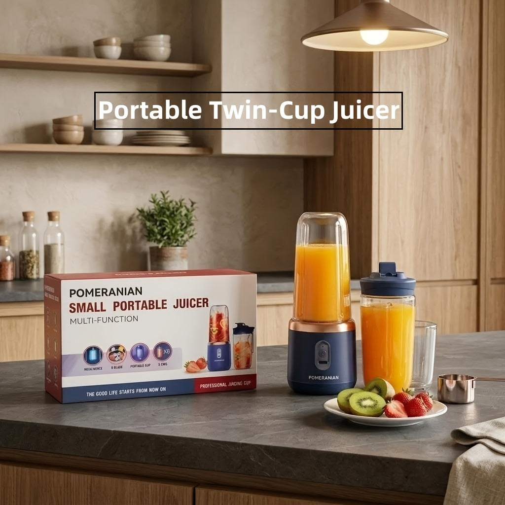 A Compact Electric Blender for Juices, Coffee, Milkshakes, And Smoothies. It's Rechargeable And Easy to Carry, Perfect for Outdoor Activities And As A Camping Gift 1PCSsingle Cup Low Power/2pcs