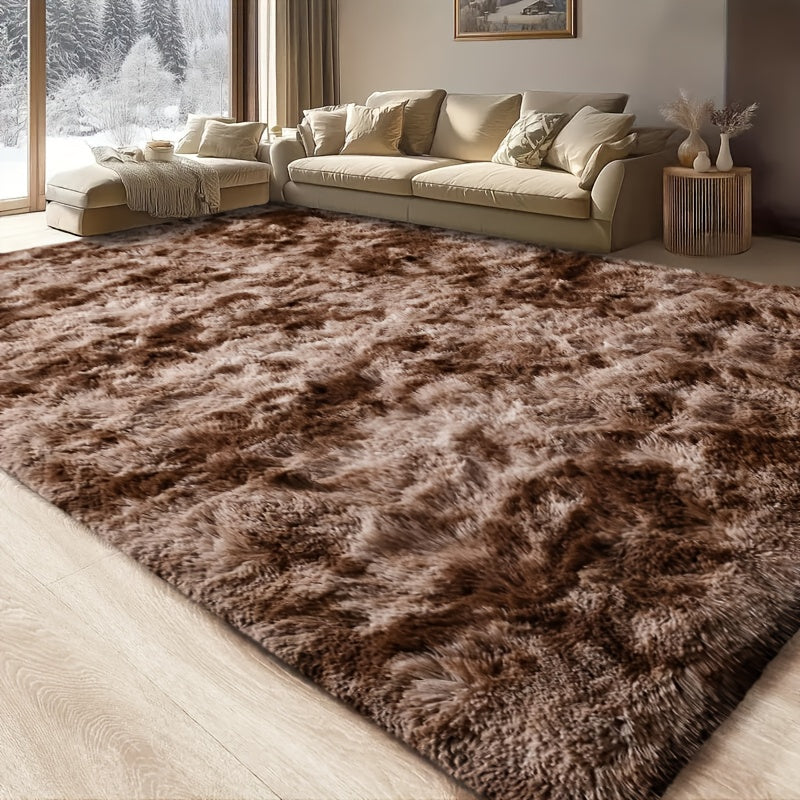 Fluffy Bedroom Carpet Shaggy Fuzzy Grey Soft Rugs for Bedroom Plush Rug Thick Area Rugs for Living Room Cute Room Decor