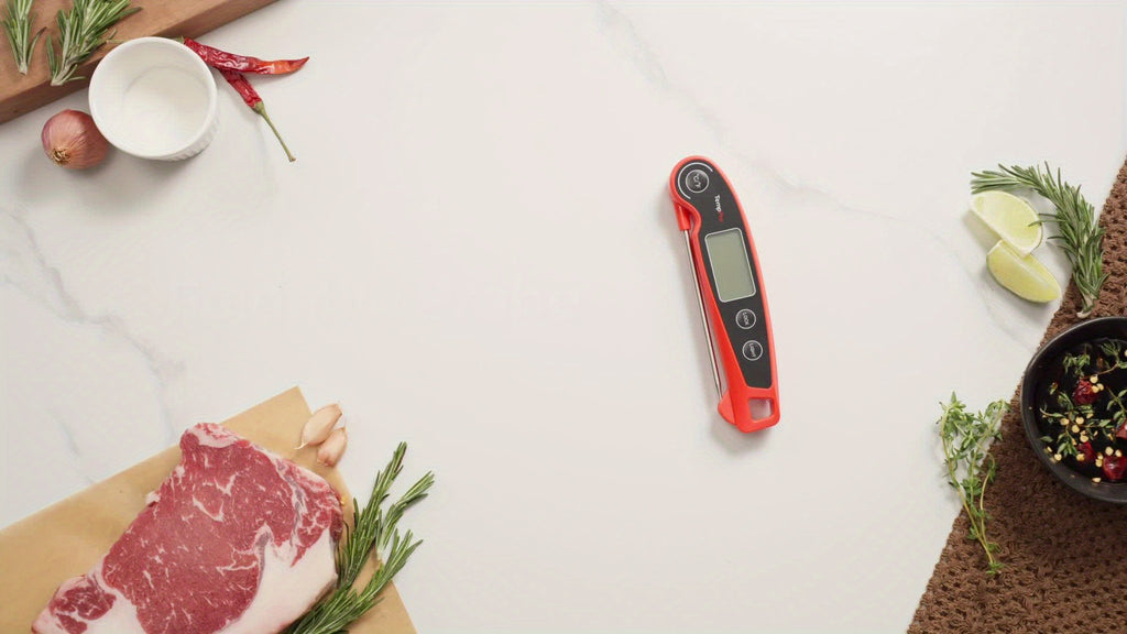 TempPro F05 Digital Meat Thermometer for Cooking with Motion Sensing, Food Thermometer for Kitchen BBQ Oil Grill Smoker Candy Thermometer