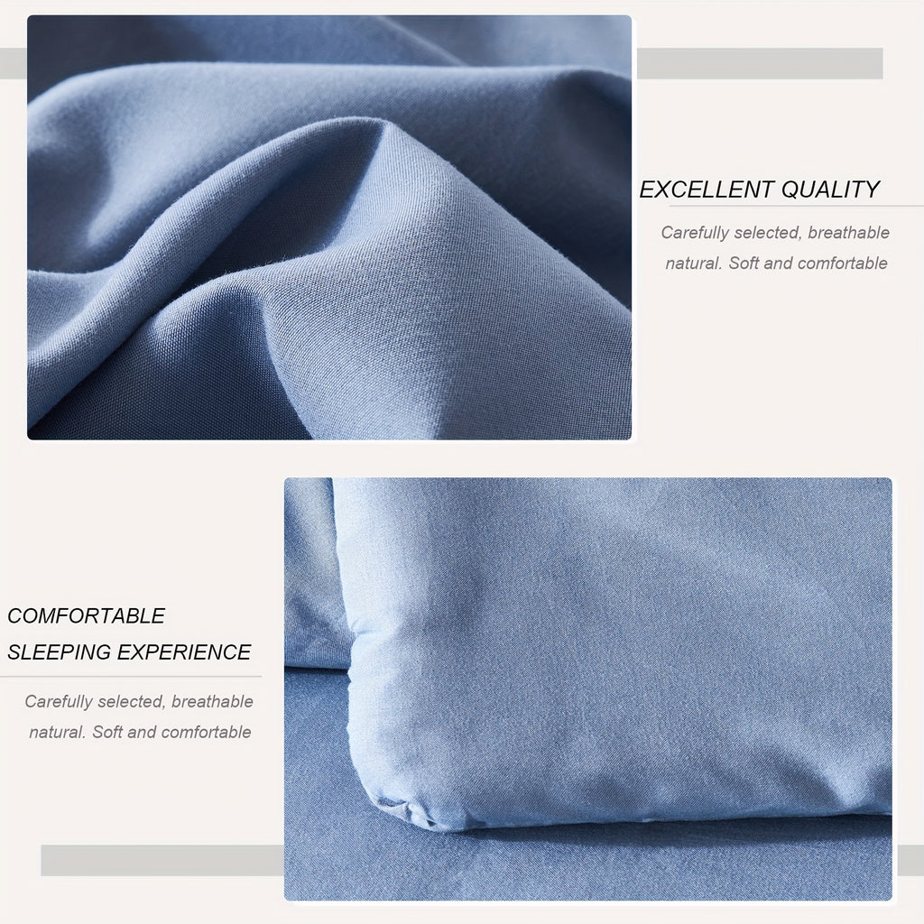 Quilted Bed in a Bag Comforter Set, 5 or 7 Piece Soft Fiber-Filled Bedding with Flat Sheet Fitted Sheet and Pillowcases for Twin Full Queen and King Beds