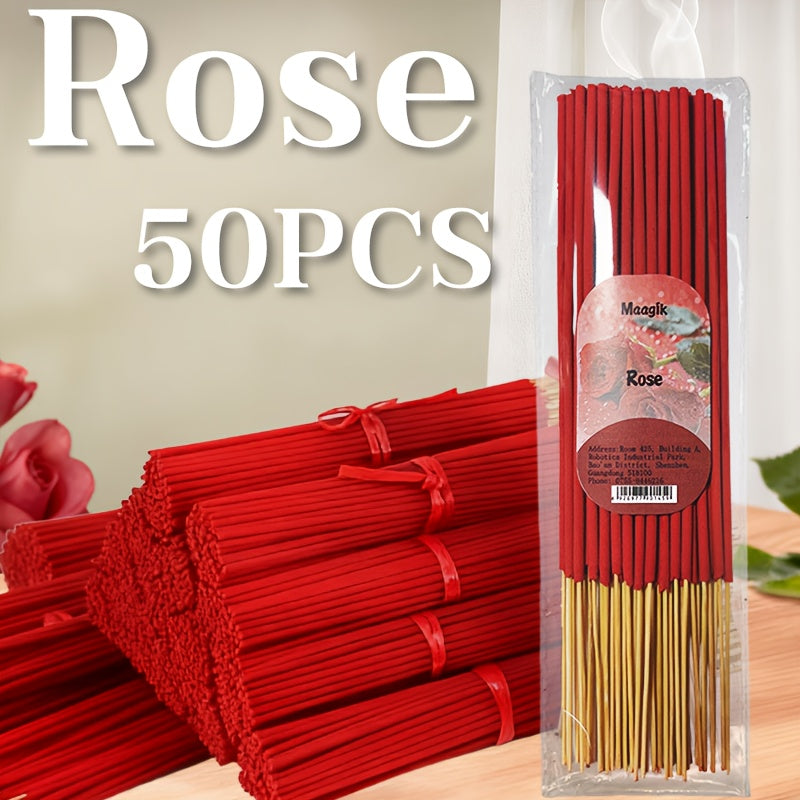 400/200/50/40/10pcs Incense Sticks - Suitable for Home, Office, Yoga, Meditation,, Long-Lasting Fragrance Gift for Christmas and Halloween