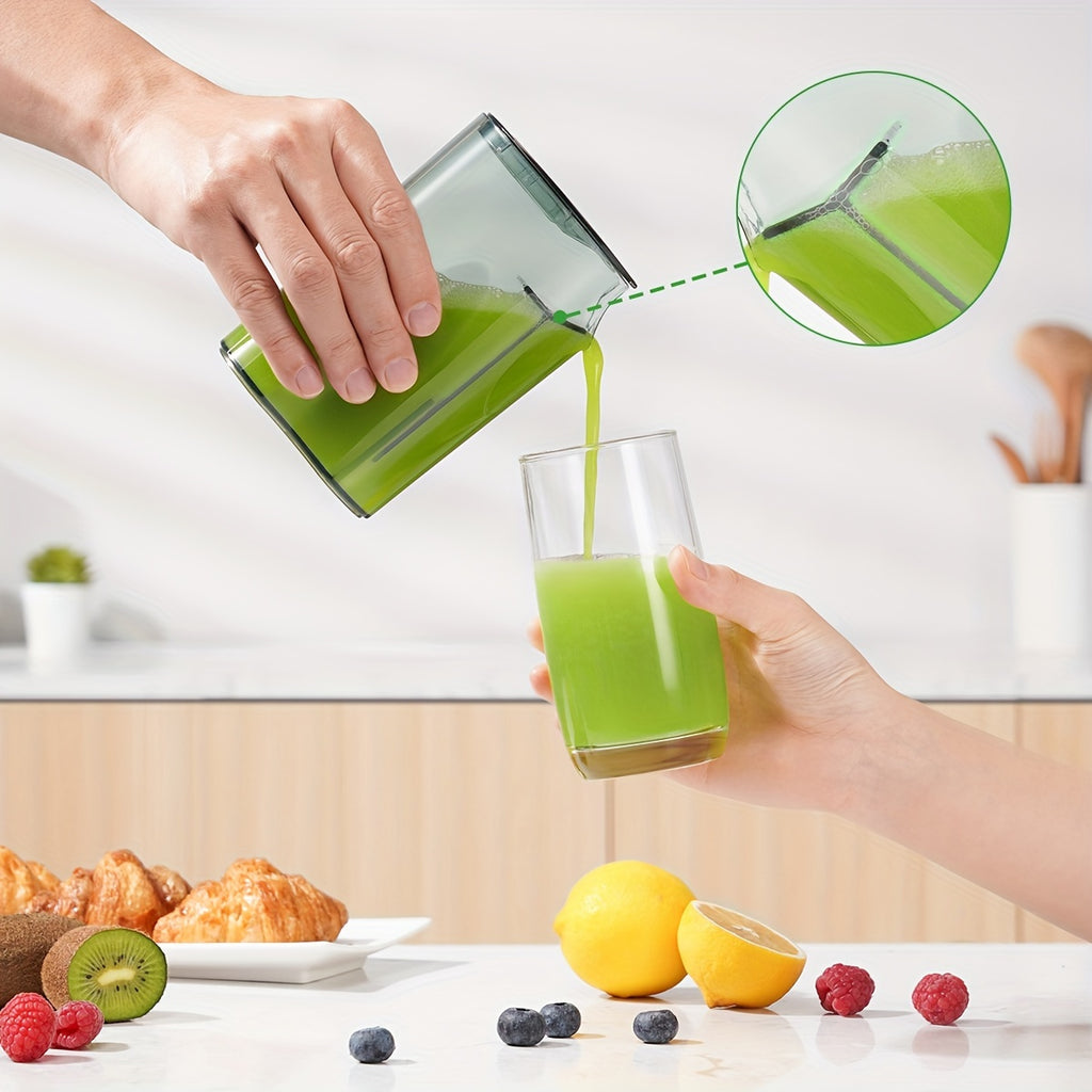 GDOR Electric Juicer Machine Dual Speed Centrifugal Extractor with 2-Speed Motor, 2.5” Wide Feed Chute & Anti-Drip System, BPA-Free Suitable for Fruits, Vegetables, Apples, Carrots, Citrus - Easy Clean with Brush, Plug for