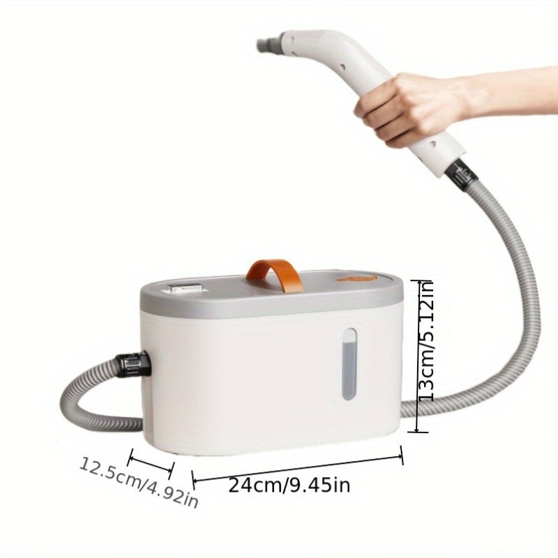 4.4bar High-Power Quick Heating Handheld Steam Cleaner - 6 Multi-Function Nozzles, Large Capacity and Dual Safety Auto-New Power Protection (Kitchen, Sofa, Floors, Bathroom, Air Conditioner, Refrigerator, Car), 47.34oz