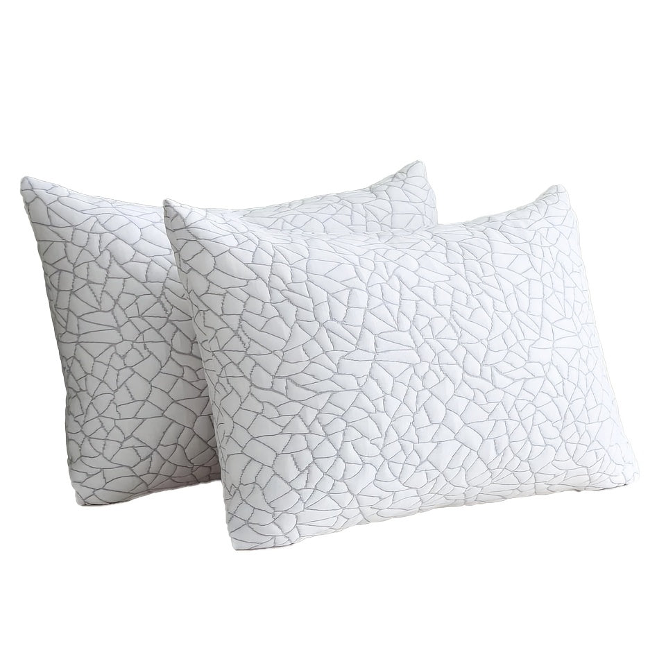 2/4pcs, Firm Supportive Sleep Pillow, Hotel-Grade Cool-to-the-Touch Feel, Filled with Premium Soft Fiber, Suitable for Back, Stomach, Or Side Sleeping Positions, Ideal Sleep Solution, Valentine's Day Gift, Presidents' Day