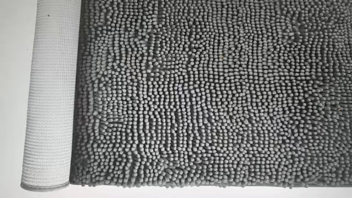 Super Absorbent Microfiber Dog Door Mat for Muddy Paws, Non-Slip Washable Pet Rug, Quick Dry Chenille Entryway Carpet, Indoor Outdoor Carpet, Outside Rug, Outside Rugs, Machine Washable Indoor Outdoor Mat