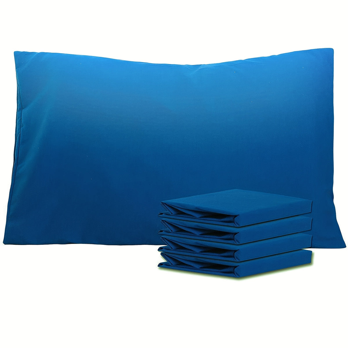 4 Pack 20x30 Brushed Microfiber Pillowcases | Envelope Closure, Soft, Wrinkle-Free, Fade-Resistant, Solid Color, Viscose Blend