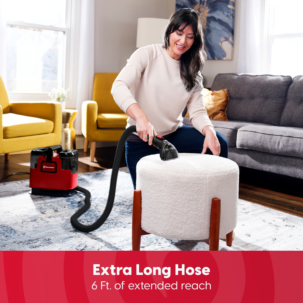 400 Series Portable Carpet & Upholstery Spot Cleaner Machine with 15Kpa Powerful Suction, Corded Suitable for Pets Hair Removal, Area Rugs, Couches, Floors,-and-Play for Use (No System)