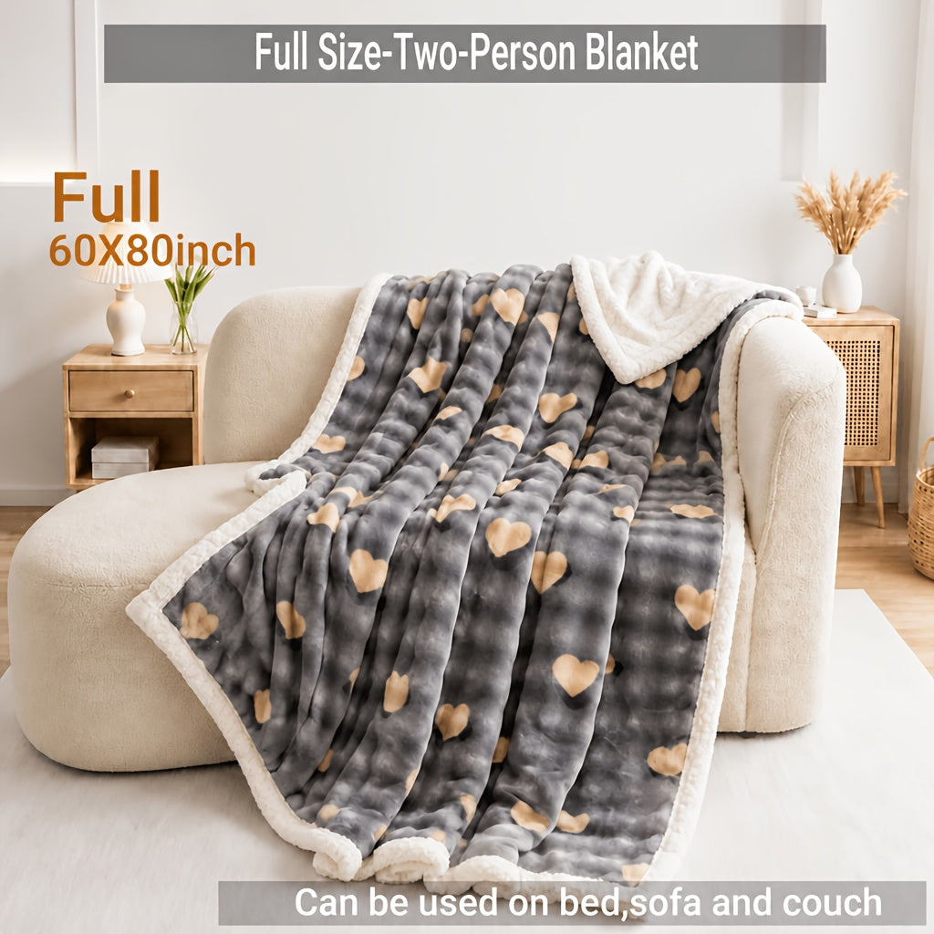 Heavyweight Bed Blanket, High Quality Luxury Fall Blankets, Machine Washable King Size Blanket, Gravity Blanket For Sofa Cover, Blanket For Sofa, Dormitory And Bedroom Cozy Bedding, Fall Room And Bedroom Decor, Halloween Gifts
