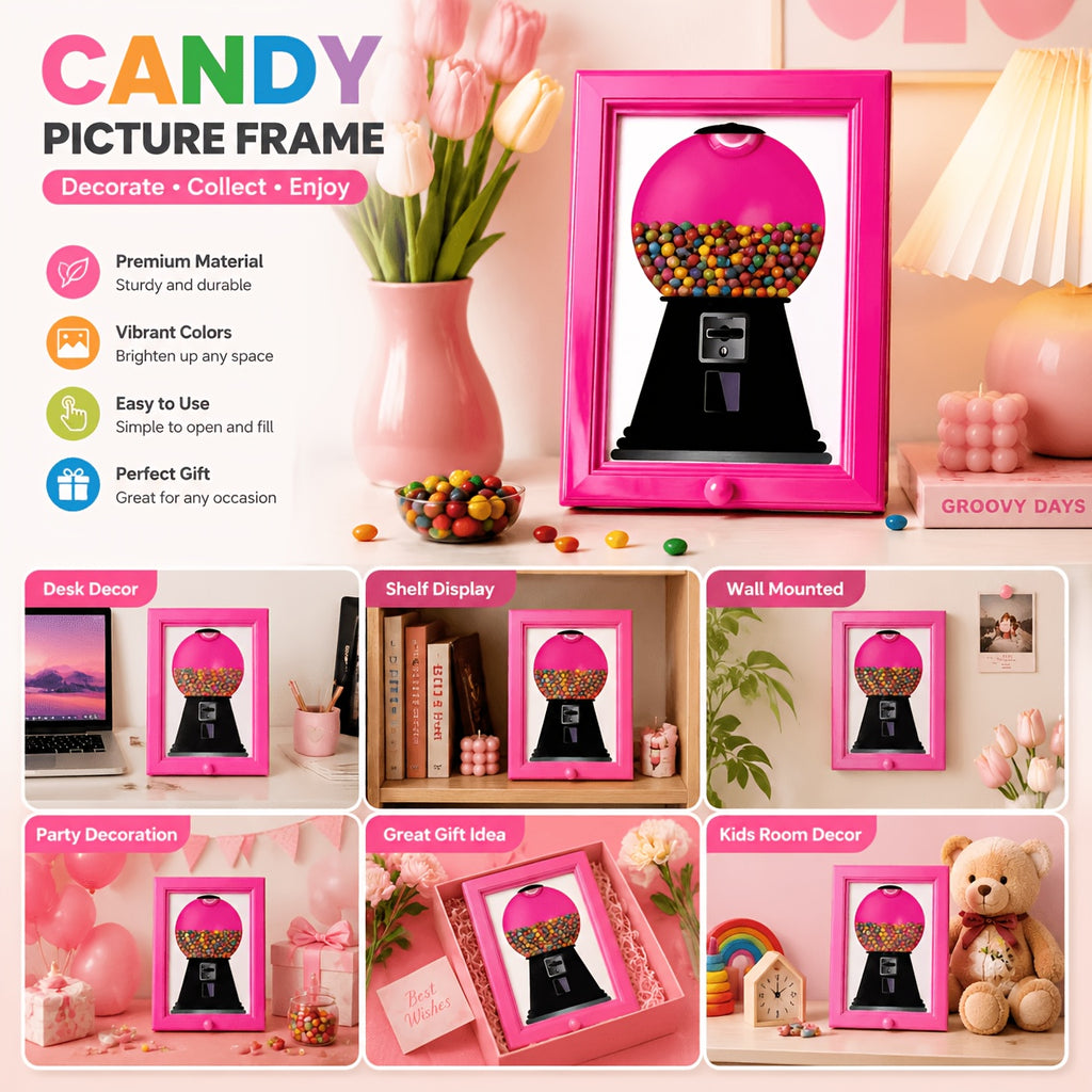 Fun Snack Photo Frames with Switches, Full Of Fun, Decorative Display Racks That Can Be Used for Furniture And Parties, Make A Great Creative Gift