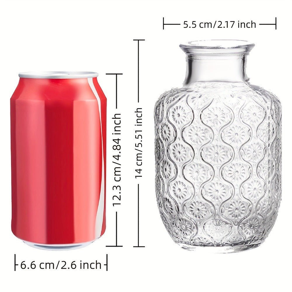 1 Set of Bedside Water Kettle Set (Including Cup) | Bathroom Mouthwash Decanter | Modern Transparent Glass Water Kettle Suitable for Bedroom Bedside Table | Night Cool Drink | Valentine'S Day/Home Gift