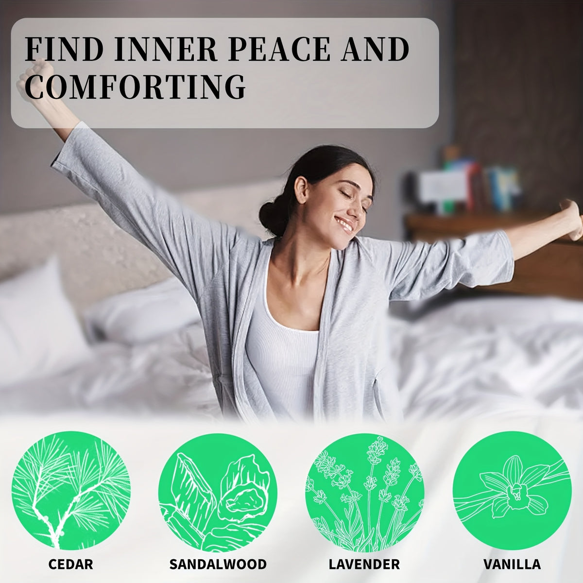 6/10/20pcs Essential Oils Set-Essential Oils for Diffuser for Home, Air Freshening Diffuser Oils Scents For, Laundry, Candle, Humidifiers 6/10/20 × 0.34oz. Ideal Valentines Day Gift for Women, Friends, Lover