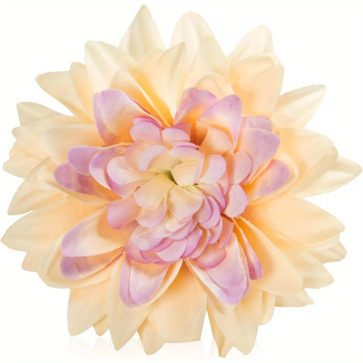 15pcs Bulk Realistic Large 3.5 Inch White Silk Dahlia Flowers Heads - Artificial Dahlia Bouquets for Wedding, Party,, DIY Crafts, Centerpieces - Faux Flower Heads for arrangements