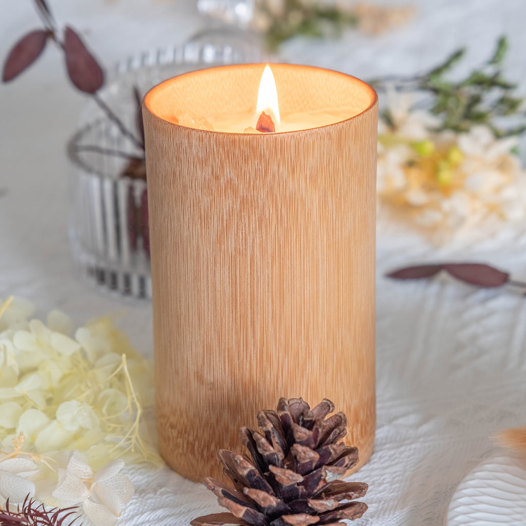 Scented Candles | 60H Soy Candles with Cozy Fragrance, Unique Gifts for Christmas, Home Decor, Housewarming, New Home, Mom, Friends