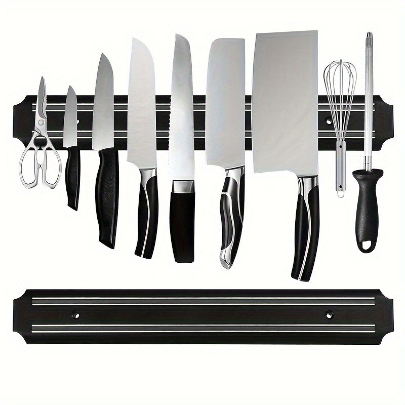 1pc, Wall Magnetic Knife Holder, Magnetic Knife Bar, Kitchen Knife Strong Magnetic Knife Holder, Magnetic Knife Bar, Creative Magnetic Knife Bar, Kitchen Accessories 19.69in Christmas Essentials