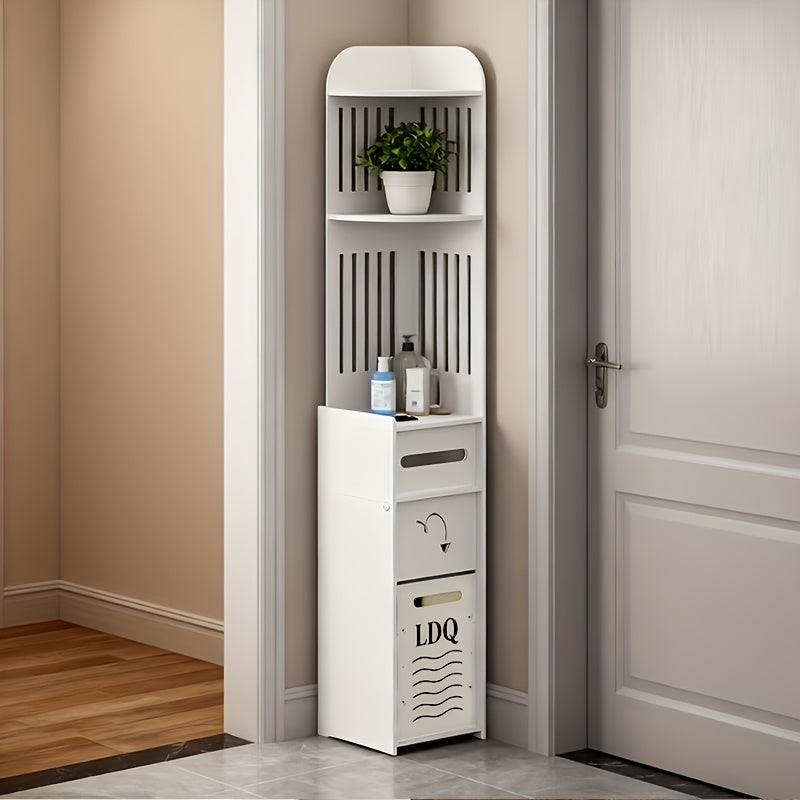 [Ideal Holiday Gift] This Large-Capacity, Multi-Functional Corner Bathroom Vanity Is Easy To Assemble, Saves Space, And Provides Ample Storage For Toiletries. Suitable For Bathrooms, Kitchens, And Bedrooms. It Makes A Wonderful Home Decoration And An Idea