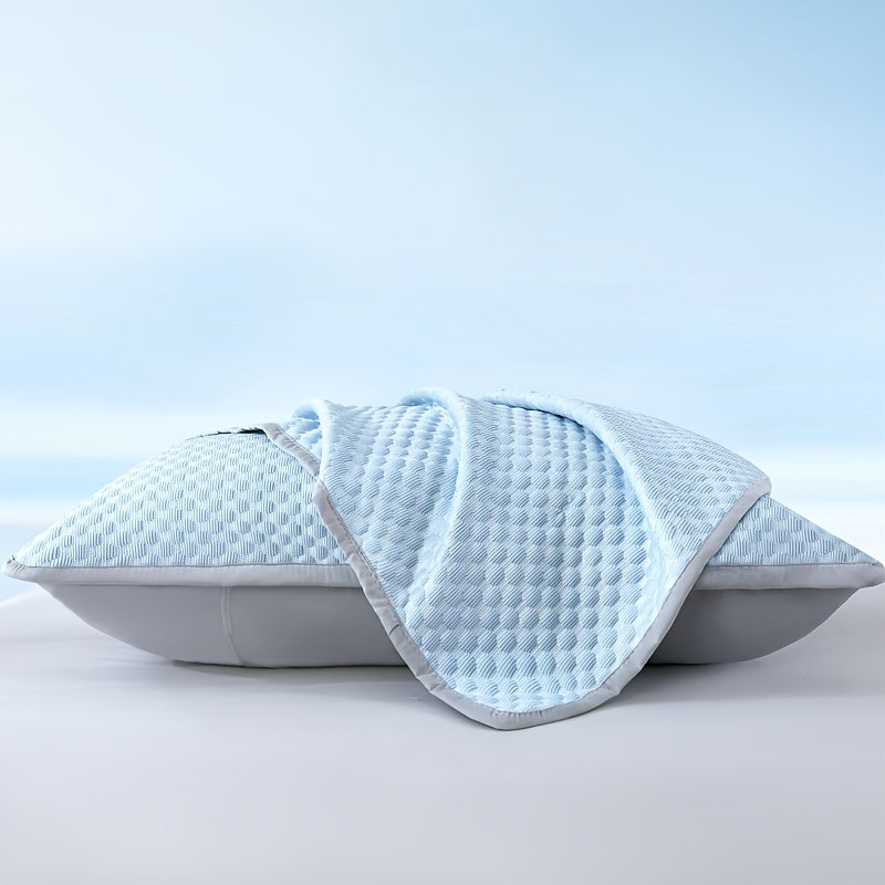 Two New Three-Dimensional Ice Bean Pillowcases Without Cores, Cool Air Conditioning Bedroom Pillowcases in Summer, Machine Washable