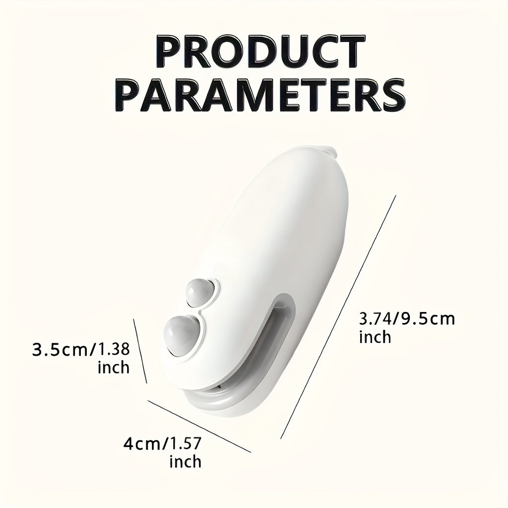 Buy 1 Get 1 Free, Total Of 2pcs Mini Bag Sealer, USB-C Rechargeable Bag Sealer, 2 In 1 Bag Sealer Heat Seal With Cutter And Magnet, Mini Bag Resealer Machine For Plastic Bags Snack Bags, Snacks Bag Sealer, Heat Sealer