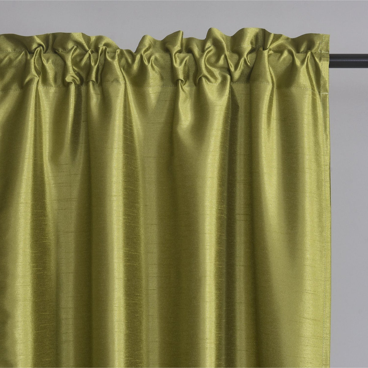 3 Panels Faux Silk Solid Color Sheer Kitchen Curtains Set Rod Pocket Design with 2 Tiers 26x36 inch Each and 1 Valance 52x14 inch for Kitchen Bathroom Privacy Drapes and curtains