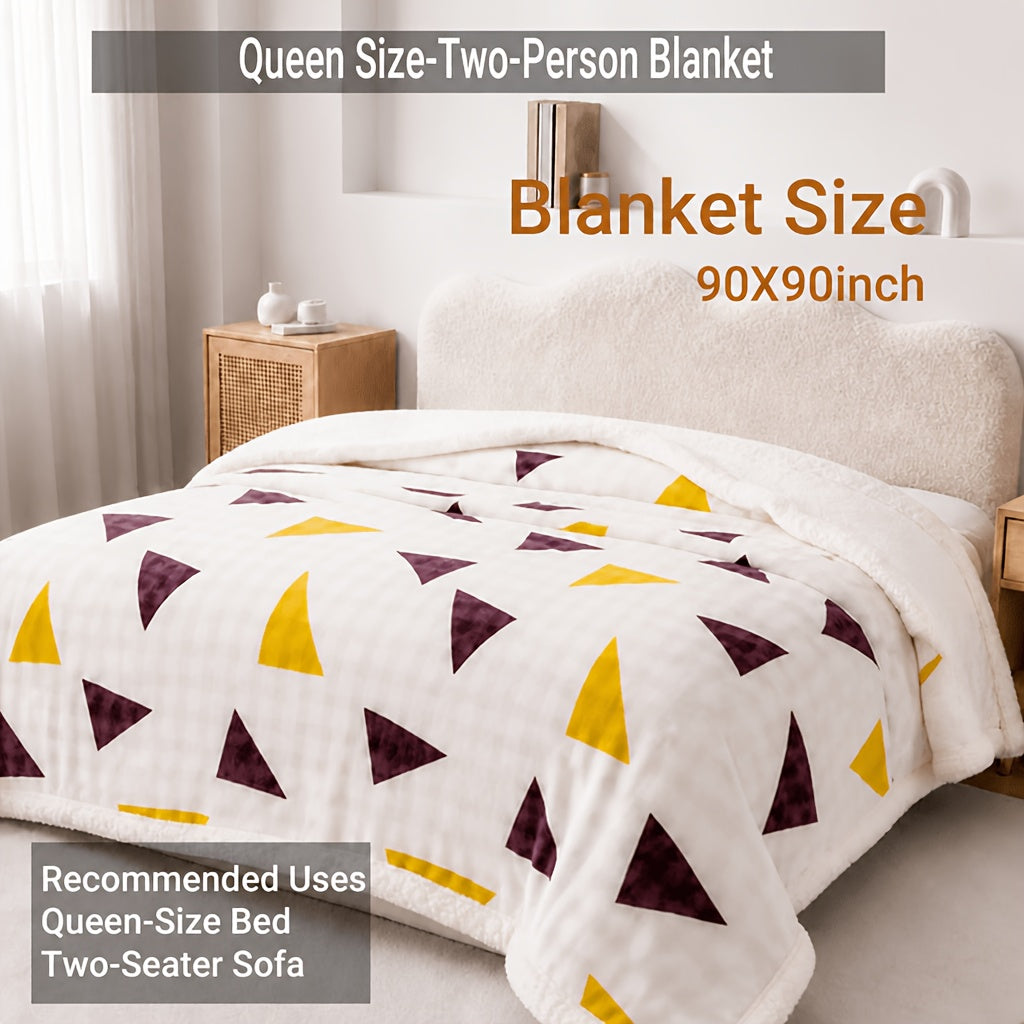 Heavyweight Bed Blanket, High Quality Luxury Fall Blankets, Machine Washable King Size Blanket, Gravity Blanket For Sofa Cover, Blanket For Sofa, Dormitory And Bedroom Cozy Bedding, Fall Room And Bedroom Decor, Halloween Gifts