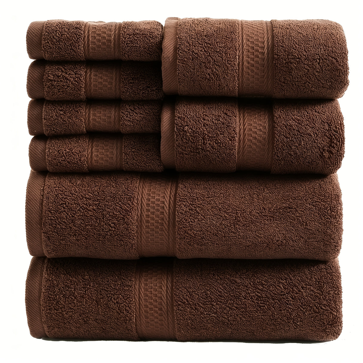 UToPantica 16pcs/8pcs Luxurious Soft Towel Set | 2/4 Bath Towels, 2/4 Hand Towels, 4/8 Washcloths Luxurious, Soft, Skin Friendly, Good Water Absorption, Quick Drying, Thickened Bathing Towel, Suitable For Home, Hotel, Travel, Fitness, Beauty SPA