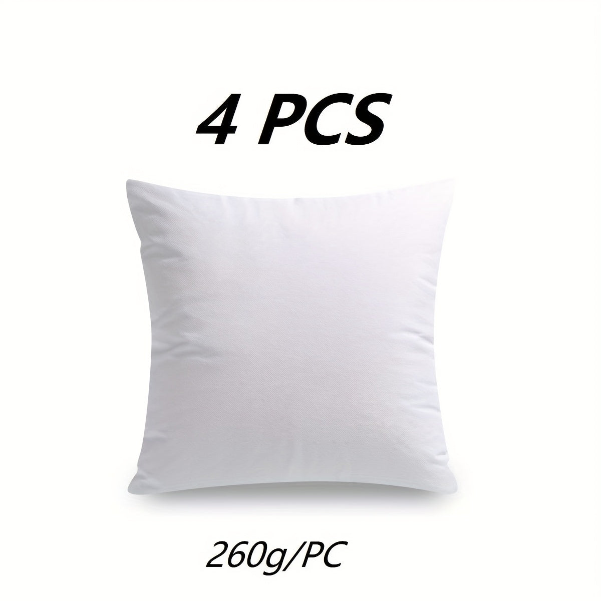 Hypoallergenic High Elastic Fluffy Filling Core, Thick Non- Liner, Universal Filler for Sofa Pillow Cushion