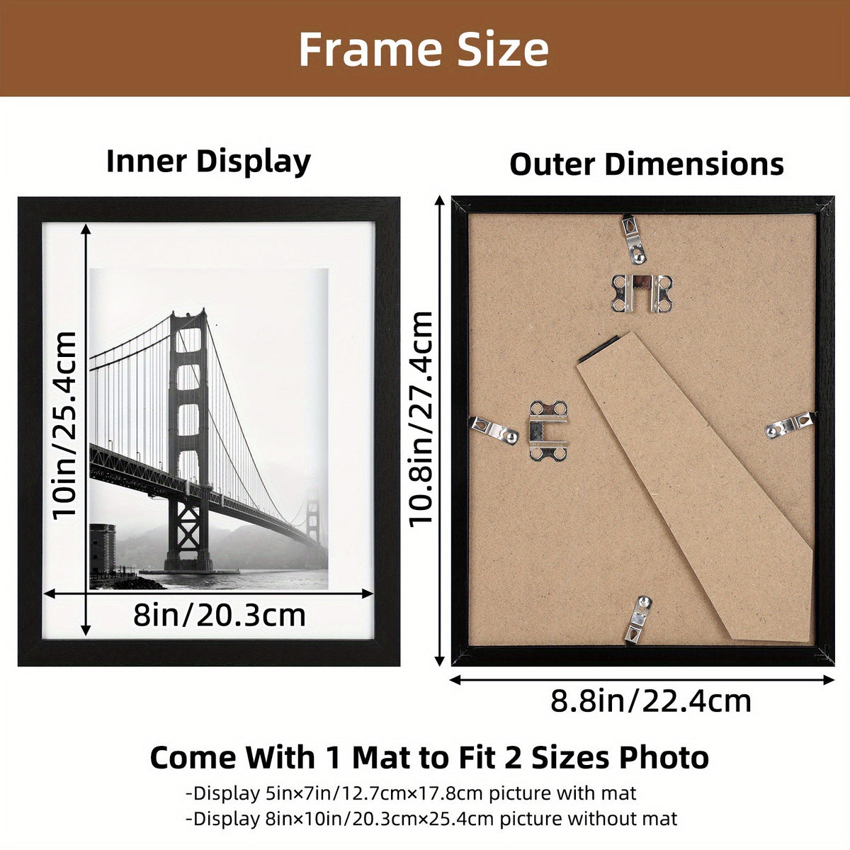 Picture Frame Set Of 12/24, Picture Frames, Photo Board, Display Pictures, Multi Photo Frames Collage for Wall Or Tabletop Display, Suitable for Home, School And Office, Black(4x6 & 5x7 & 8x10), for Halloween And Christmas