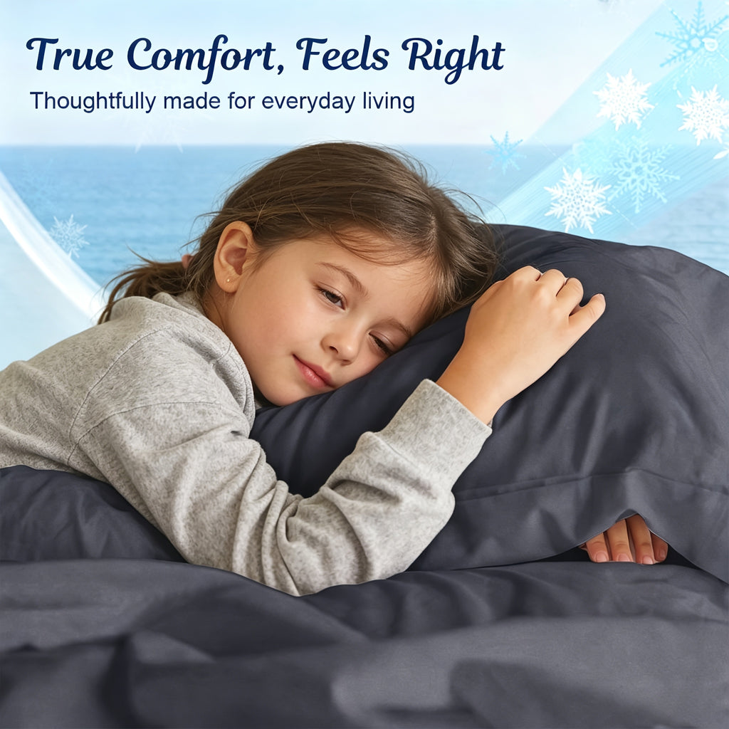 4pcs/6pcs Bamboo Cooling Queen Size Sheet Set - Children Bedding, Breathable and Comfortable - Fit for Hot Sleepers and Sweats, Pillowcases, Flat Sheet and Fitted Sheet - A Perfect Gift