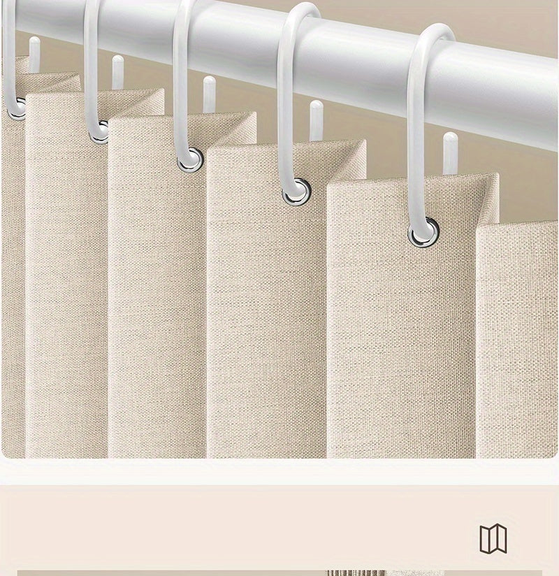 2D Door Curtain, Elegant Bohemian Style Folding Door Curtain with Stripes - Polyester, Magnetic Partition Living Room, Bedroom, Kitchen - Easy to Hand Wash, No Power Required, Multi-Function Home Decor, Multi-Function Curtain | Pastoral Theme |