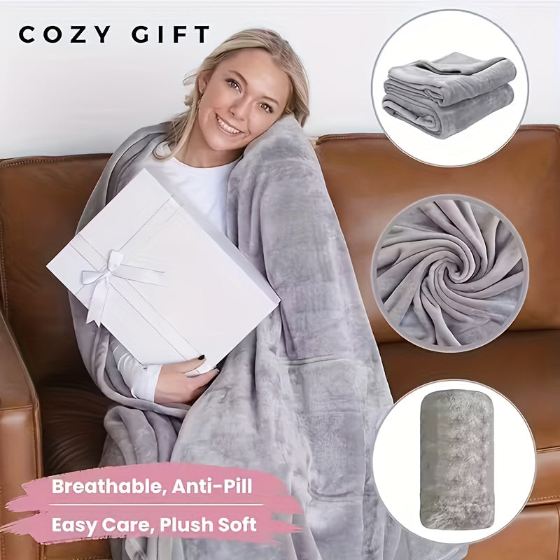 Portable Outdoor Blanket | Pink Fabric, Suitable for All Seasons, Perfect for Work Breaks, Excellent Gift for Christmas And Birthdays for Both Men And Women