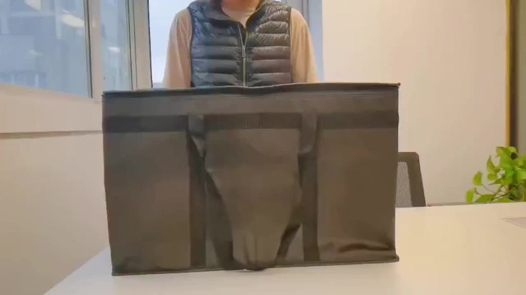 1pc Insulated Food Delivery Bag for Pizza Delivery, Grocery- Cooler Bag, Food Warmers for Parties, Catering Supplies for Doordash, Thermal Bags for Cold And Hot Food Carrier