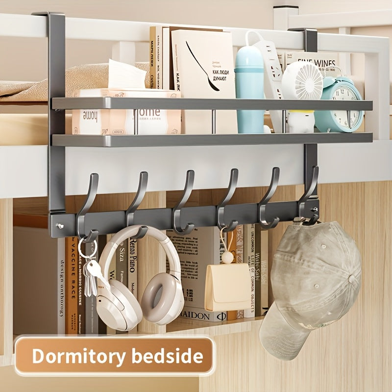 Multifunctional Metal Easy-Install Over-the-Door Storage Rack for Bedroom, Bathroom & Kitchen Organization, A Perfect Gift for Christmas And Halloween
