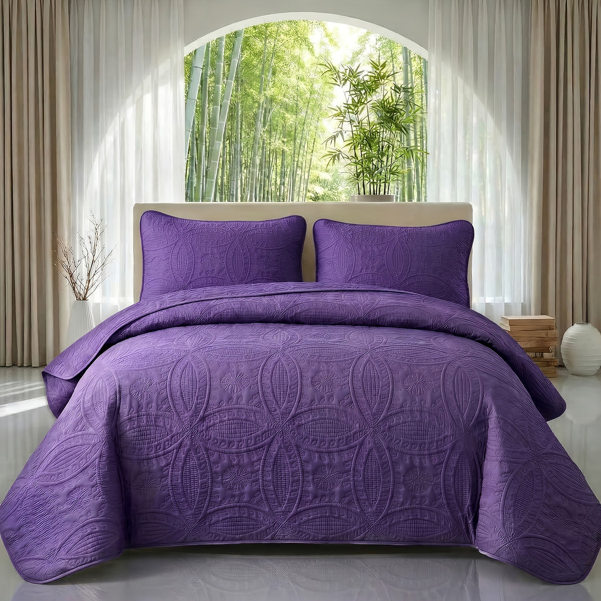 2/3pcs Quilt Cover Bedspread ( 1 Quilt+1 Or 2 Pillowcases), Soft And Skin-friendly, Hypoallergenic And Easy to Maintain, Machine Washable Without Deformation, Modern Minimalist Three-dimensional Coin Pattern, Next-day Delivery.