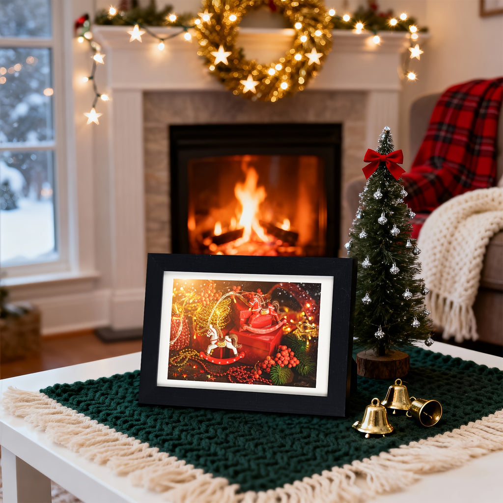 Picture Frame Set Of 12/24, Picture Frames, Photo Board, Display Pictures, Multi Photo Frames Collage for Wall Or Tabletop Display, Suitable for Home, School And Office, Black(4x6 & 5x7 & 8x10), for Halloween And Christmas