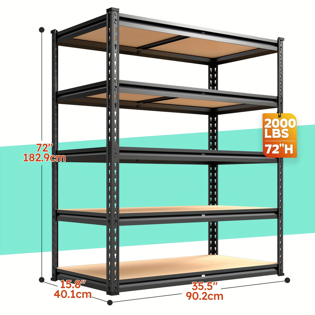 Double Mesh Shelf - Furniture Storage Shelf, Utility Shelves