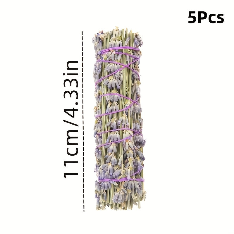 Sage Aromatherapy Cleansing Kit, Contains White Sage, Cedarwood, Dragon's Blood Sage, Eucalyptus And Lavender Incense Sticks, Combination Gift Set for Spiritual Aromatherapy Energy Cleansing, Meet Different Needs, Best for Christmas, Perfect for Thanksgiv