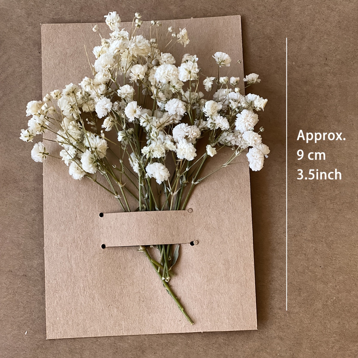110pcs White Mini Dried Baby'S Breath Bouquet | Pampas Grass, Perfect for Arrangements, Greeting Cards, Weddings, Home & Office Decor