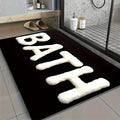 Patterned Diatomaceous Earth Bath Mat, Absorbent Non-Slip Machine Washable Floor Mat in Three Sizes for Bathroom, Laundry Room and Entryway